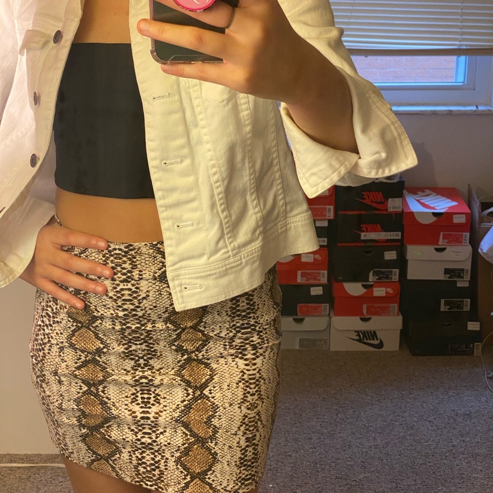 Skirt and Jean Jacket